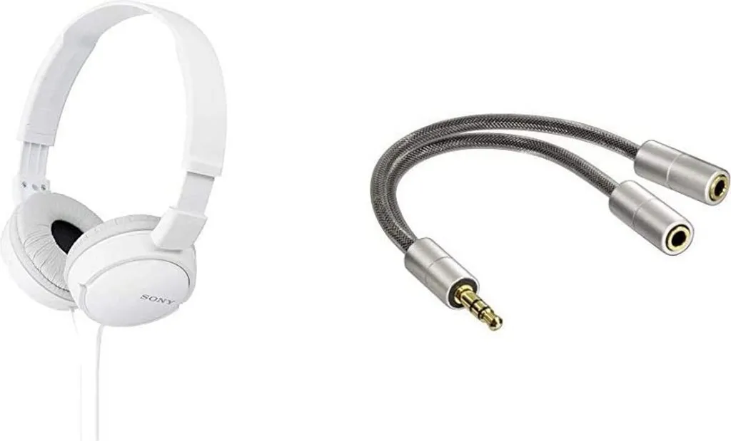 Sony MDR ZX110 Kopfhörer Weiss – Bild 6