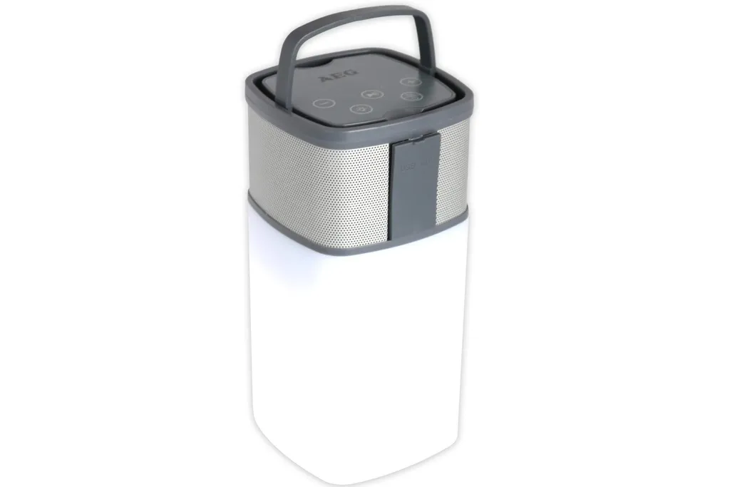 AEG Bluetooth Lautsprecher BSS 4841 19,5x9,5x69,5 Cm Grau – Bild 12