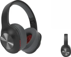 Hama | Headband Bluetooth Wireless Headphones (Supra-auraler Kopfhörer Mit 36h Musik, Gepolsterter Kopfhörer, Faltbar, Lautstärkeregler) Schwarz