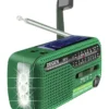Solar Dynamo Kurbel Radio FM AM, Tragbares Multifunktion Outdoor Novelty Notfallradio