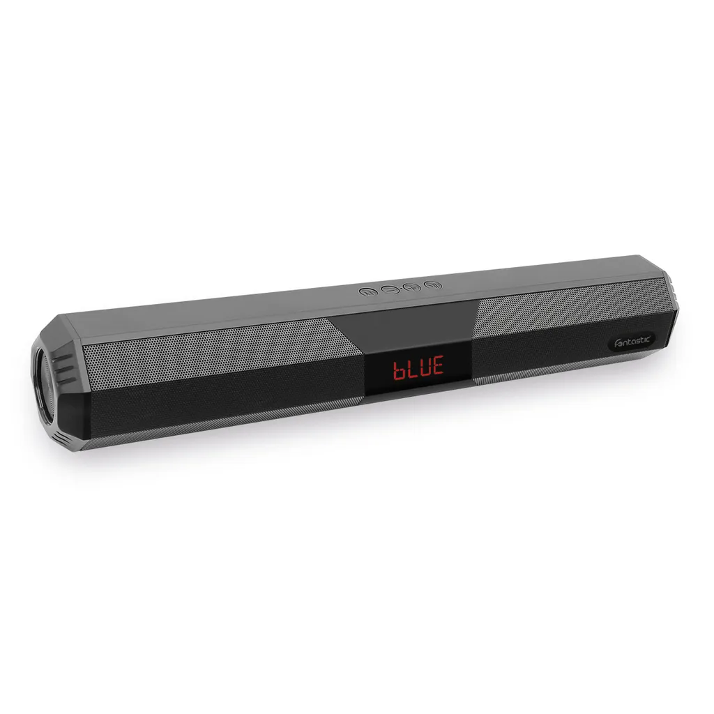 Tragbare Soundbar Mit FM Radio, Saya, Schwarz 3,5mm AUX-Eingang, TF Kartenleser, TWS Kompatibel – Bild 2
