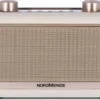 Transita 30 Portables Digitalradio (Kopfhöreranschluss, DAB+, UKW, Bluetooth-Audiostreaming, Wecker, Uhrzeit, Favoritenspeicher, LCD Display), Farbe:beige