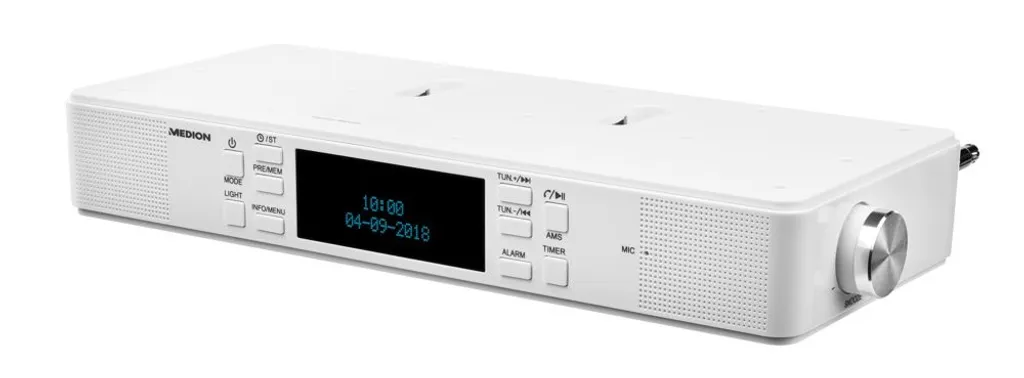 Medion Bluetooth DAB+ Unterbauradio MD44550 Weiß – Bild 3