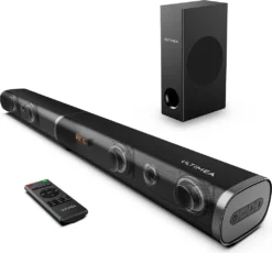 Ultimea Tapio VII - 190W Soundbar Mit Subwoofer 2.1 Kanal, 6 EQ Modi, ARC, Optical, USB, Bluetooth 5.0