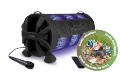 Caliber HPG519BTL - Karaoke-Set - Led-Beleuchtung Und Akku Schwarz