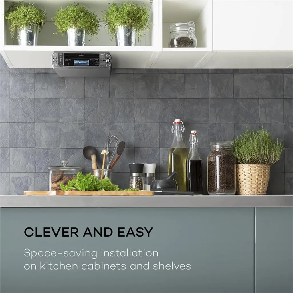 KR-500 CD Küchenradio, Internetradio, Integriertes WiFi, CD/Mp3-Player – Bild 2