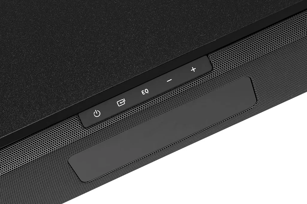 AudioAffairs TVS 2018 TV-Soundstand - HDMI Arc Heimkinoanlage Soundbar Mit FM PLL UKW Radio, Integriertem Subwoofer, Bluetooth 3.0 & Fernbedienung Schwarz – Bild 4