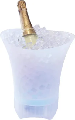 Jay-Tech Ice Cube Tray DN7 Getränkekühler Mit LED-Licht Und Bluetooth-Lautsprecher