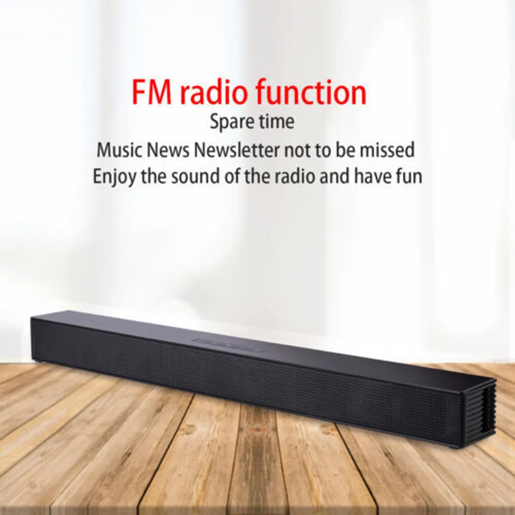 40W Bluetooth Soundbar Subwoofer TV Sound System Heimkino Lautsprecher – Bild 4