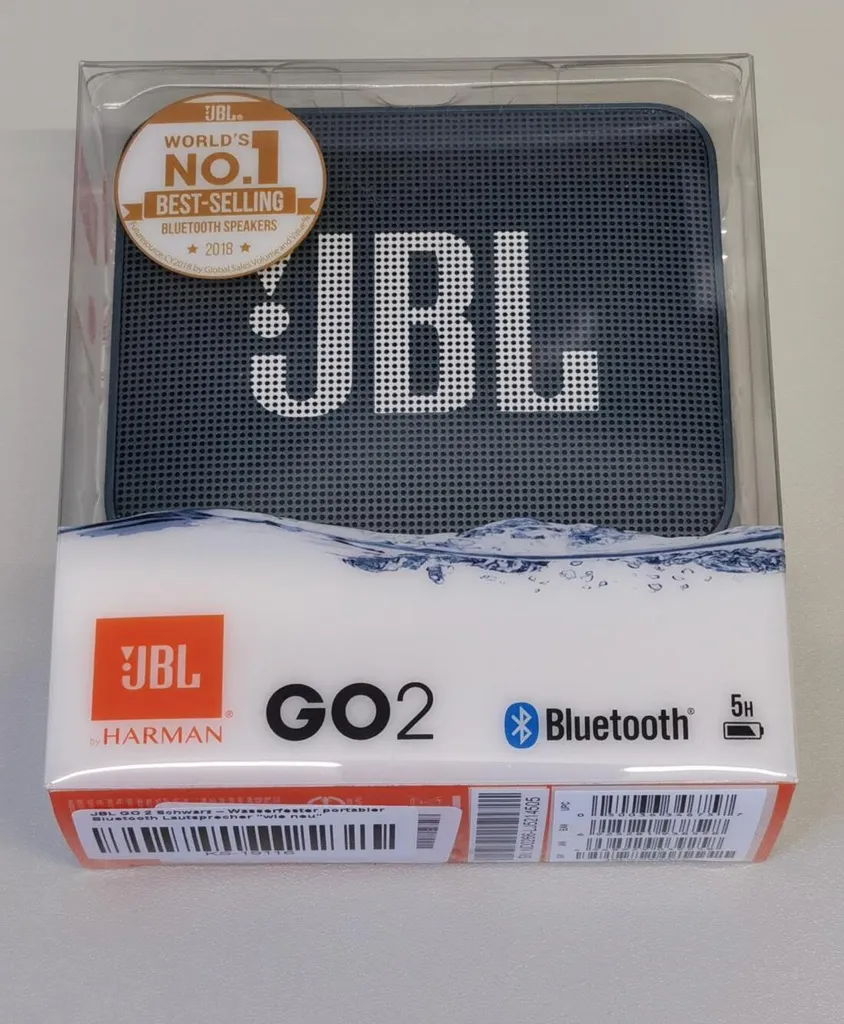 JBL Tragbarer Bluetooth Lautsprecher GO2, Farbe: Schwarz – Bild 17