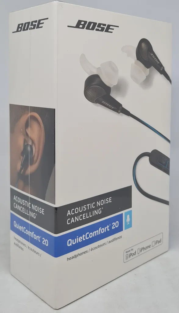 Bose QuietComfort 20 In-Ear-Kopfhörer (Acoustic Noise Canceling) Schwarz – Bild 9
