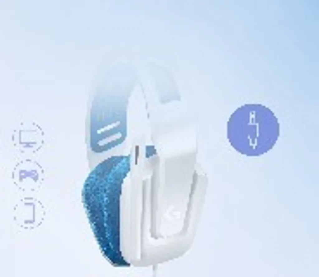 Logitech G335 Wired Gaming Headset, Flip-Mikrofon, 3,5-mm-Buchse, Viskoelastische Schaumstoff-Ohrpolster, Kompatibelmit PC, PlayStation, Xbox, Nintendo Switch - White – Bild 5