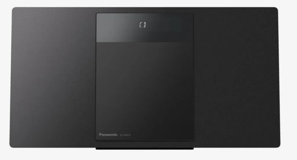 Panasonic SC-HC412, Heim-Audio-Mikrosystem, Schwarz, Einfarbig, 40 W, 8 Cm, DAB+,FM