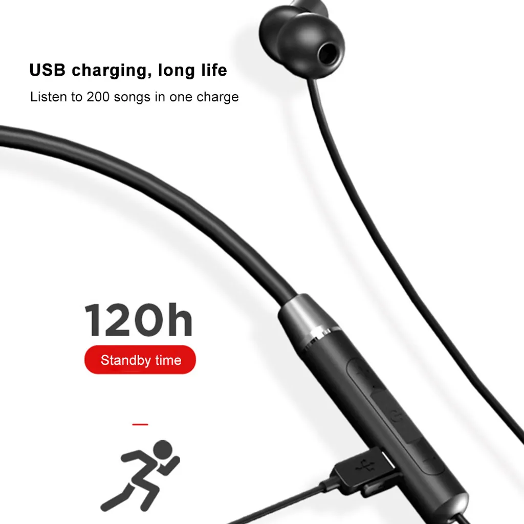Lenovo HE05 Kopfh?rer Bluetooth5.0 Drahtloses Headset Magnetischer Nackenbš¹gel Kopfh?rer IPX5 Wasserdichter Sportohrh?rer Mit Ger?uschunterdrš¹ckendem Mikrofon – Bild 15