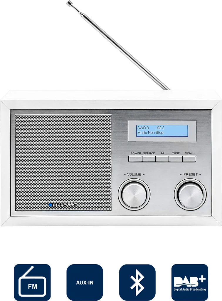 Blaupunkt RXD 180 DAB+ Küchen Digital Radio Mit Bluetooth, Küchen-Radio, Aux In, UKW/FM PLL Radio Mit RDS – Bild 6