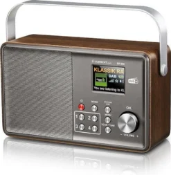 Albrecht DR 860 Senior Digitalradio DAB+/UKW, Farbdisplay, Inkl. 4000mAh Akku