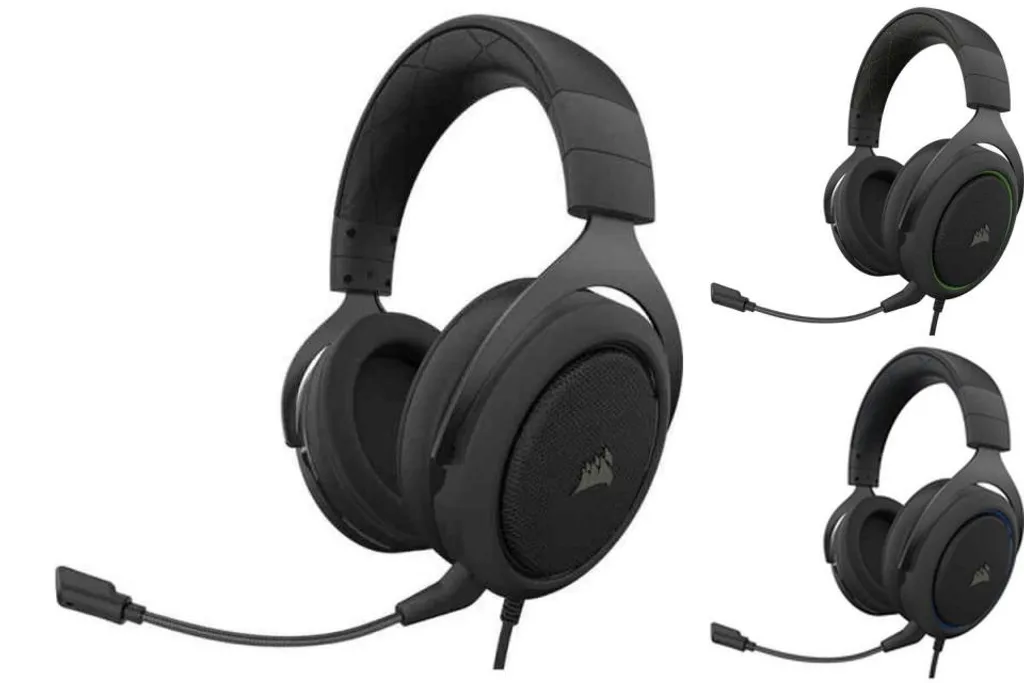 Corsair Gaming Headset HS50 PRO STEREO Eingebautes Mikrofon, Blau, Over-Ear – Bild 8