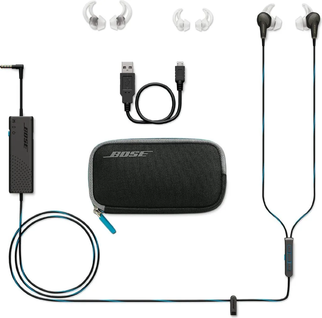 Bose QuietComfort 20 In-Ear-Kopfhörer (Acoustic Noise Canceling) Schwarz – Bild 13