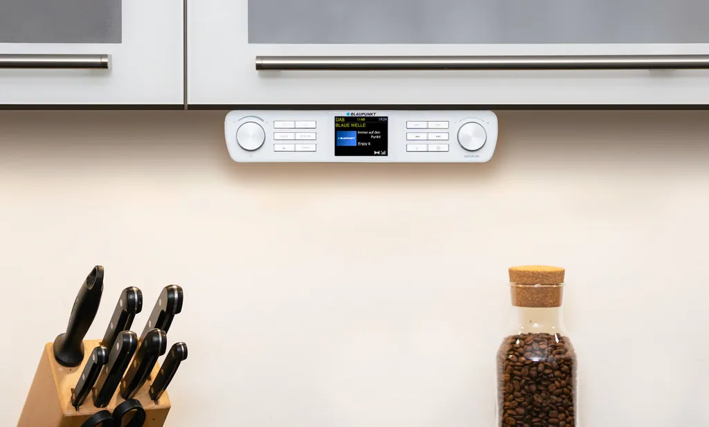 BLAUPUNKT KRD 100 WH Küchen-Unterbauradio Mit Farbdisplay, DAB+, Bluetooth - Weiß – Bild 3