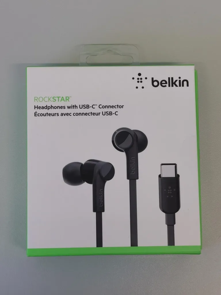 Belkin Rockstar In-Ear Kopfhörer Mit USB-C Connector, Schwarz – Bild 10