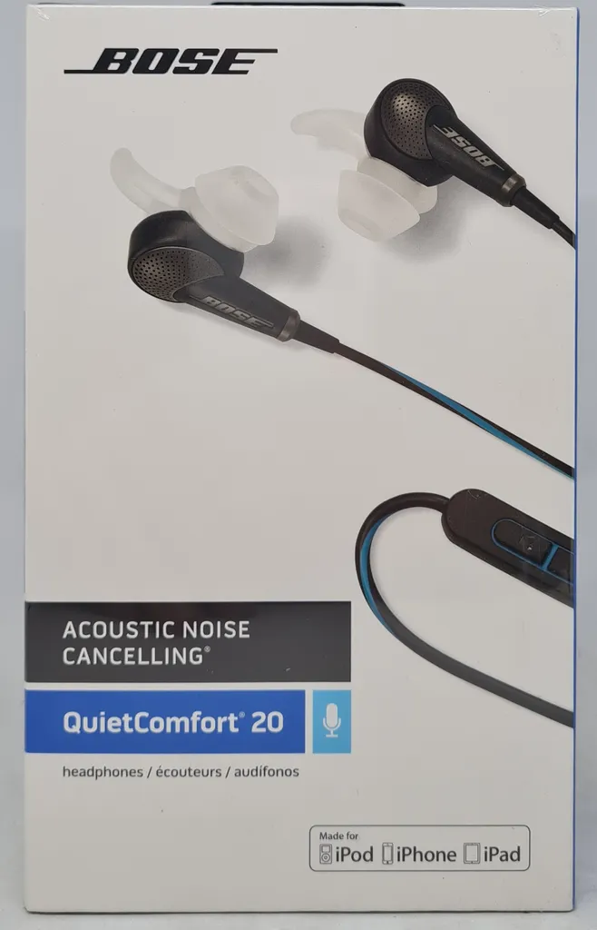 Bose QuietComfort 20 In-Ear-Kopfhörer (Acoustic Noise Canceling) Schwarz – Bild 8