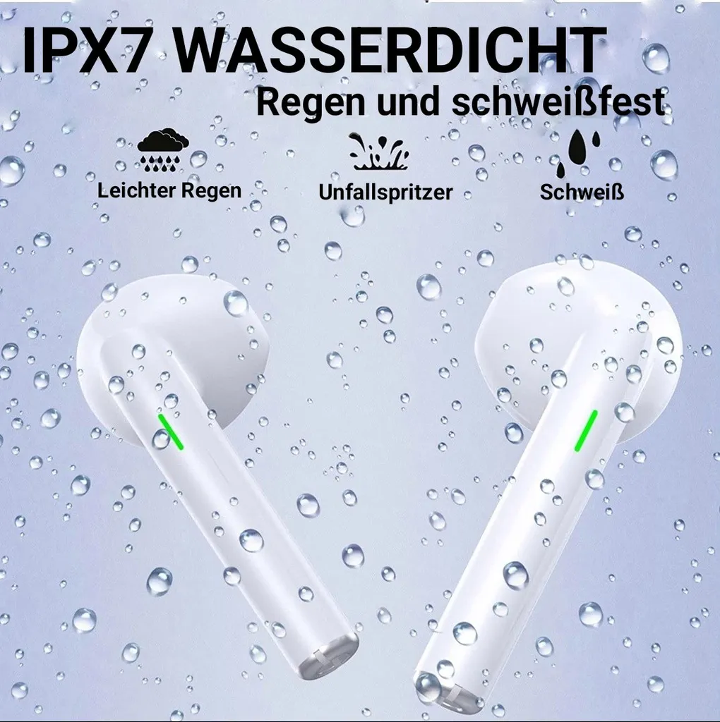 Bluetooth 5.3 Wireless Headset Kopfhörer Mit Integriertem Mikrofon – Bild 5