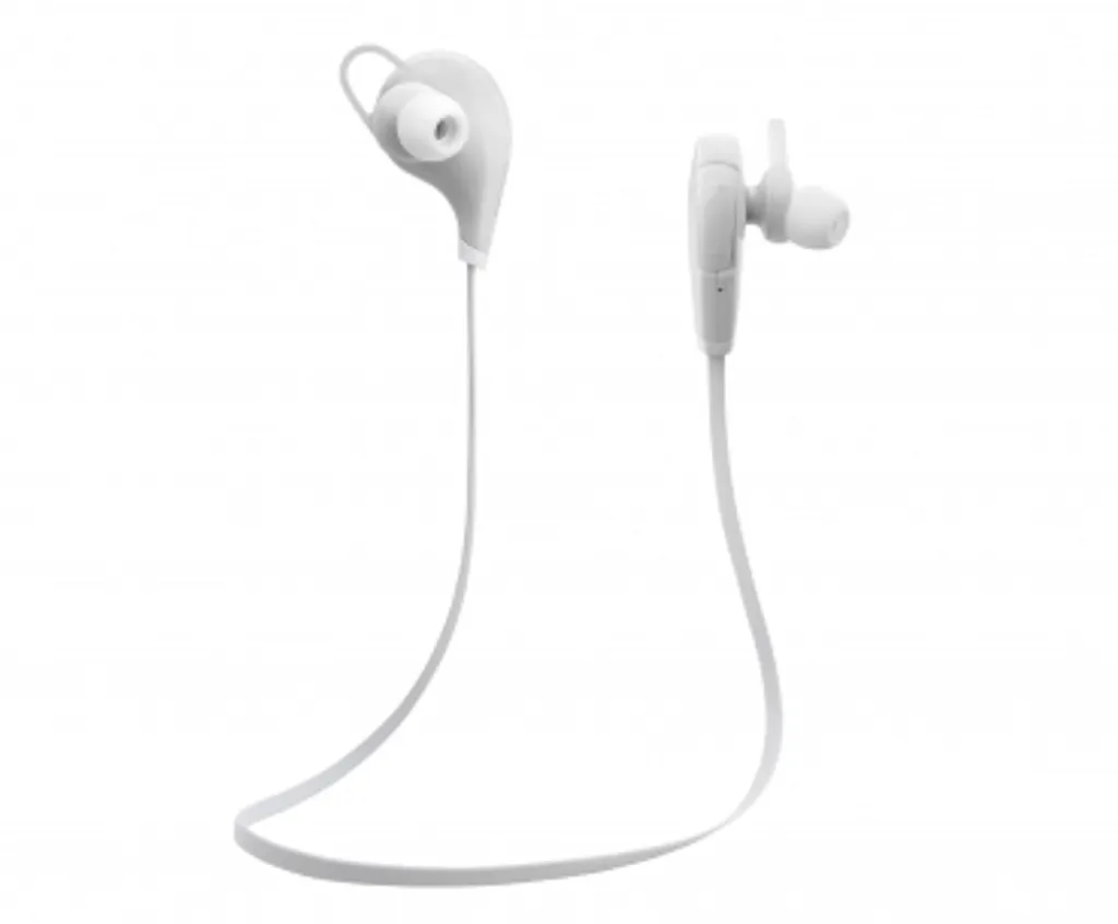 Bluetooth Sport Kopfhörer 4.0 Kabellos Anti-Schweiß Sports Headsets Stereo In Ear Bluetooth Kopfhörer Earphone Mit Mikrofon Für Freisprechfunktion Für IOS Und Android Handys IPad Laptops Tablet In Weiß