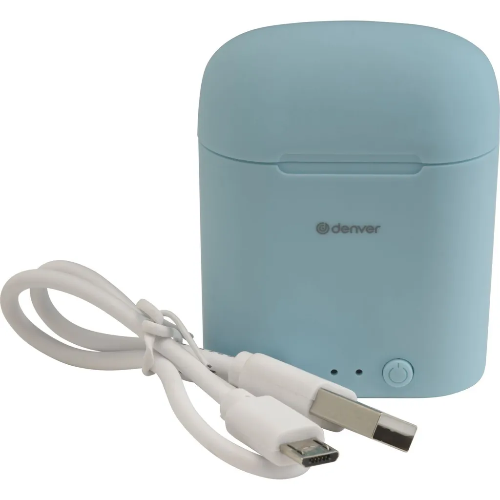 Denver In-Ear Ohrhörer TWE-46, Hellblau – Bild 3