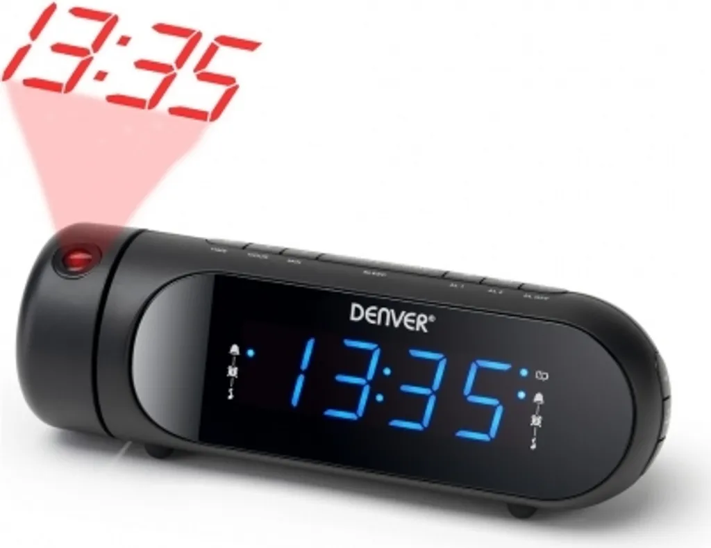 Denver Uhrenradio CPR-700, Schwarz, Mit Projektion – Bild 5