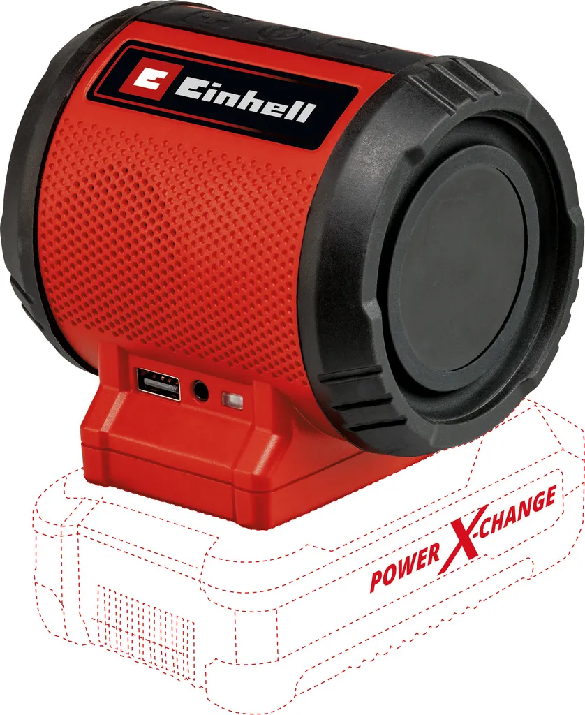 Einhell Power X-Change Akku-Lautsprecher TC-SR 18 Li BT - Solo