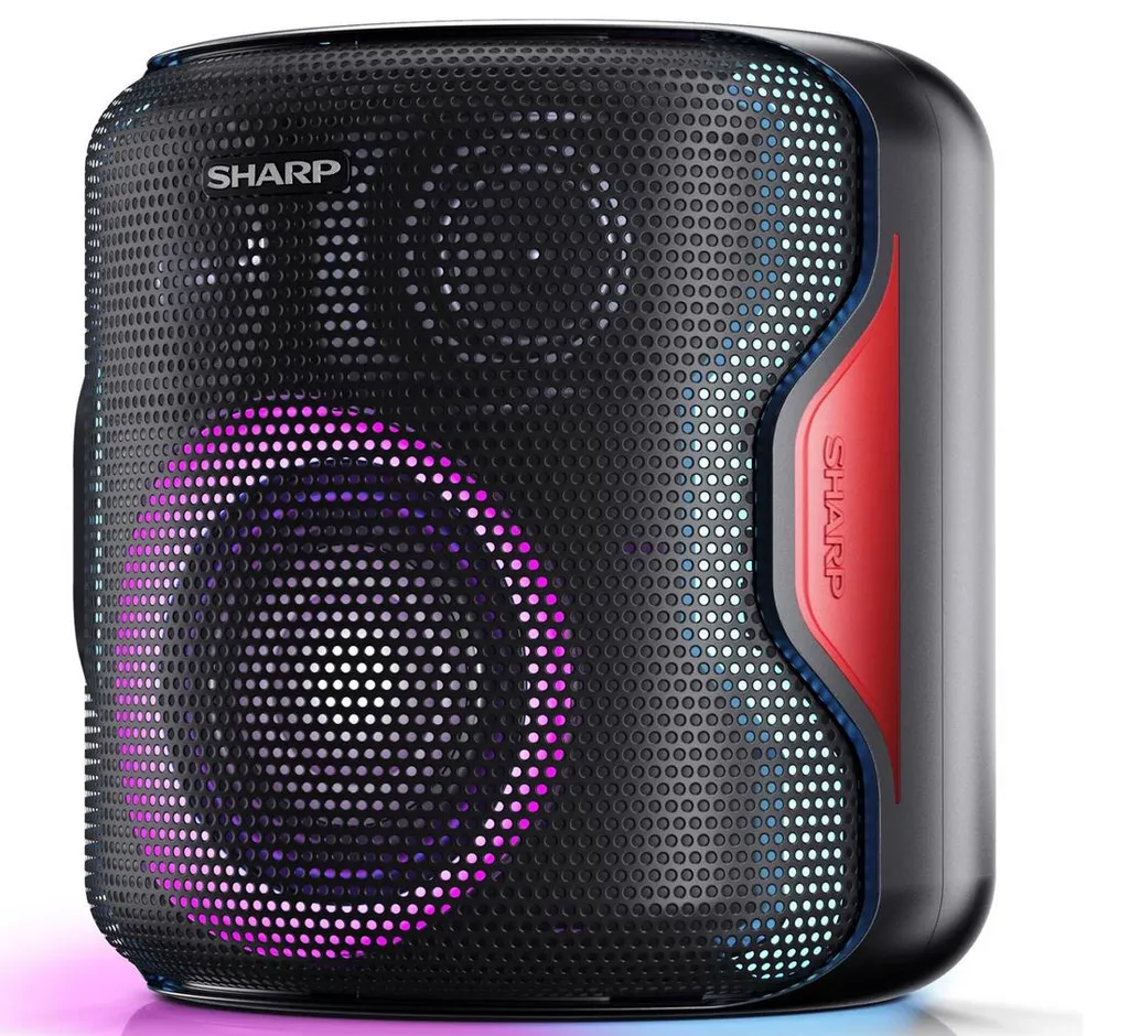 Sharp PS-919 2.1 Bluetooth-Lautsprecher, 130 Watt RMS, Wasserabweisendes GehĂ€use, Farbe: Schwarz â Bild 15