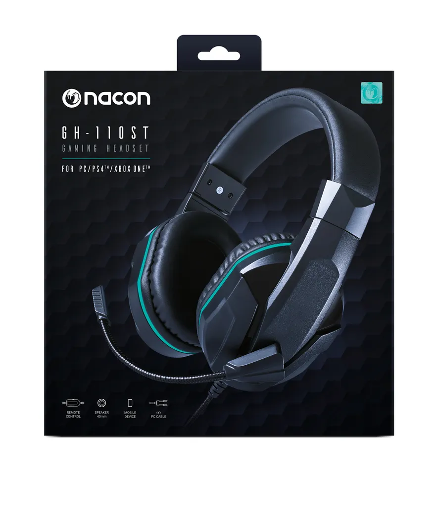 NACON Stereo-Headset GH-110ST (kompatibel: Mit PC/PS4/Xbox One/Mobile Devices) – Bild 6