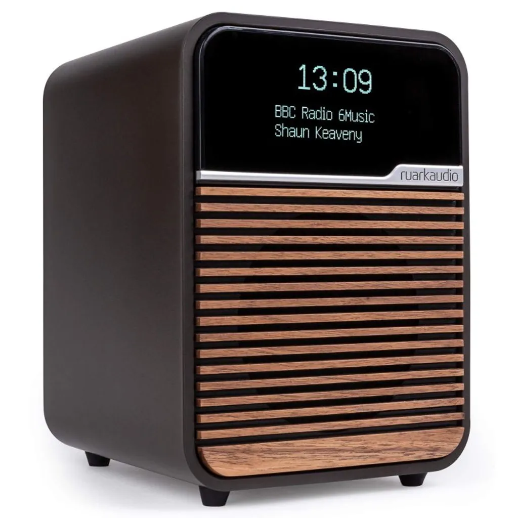 Ruarkaudio R1 MK4 Digitalradio Espresso (braun)