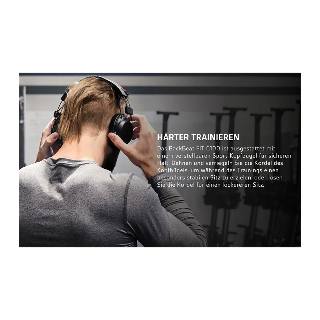 Poly BackBeat FIT 6100 - Kopfhörer - Kopfband - Sport - Schwarz - Binaural - Abspielen/Pause - Track Poly – Bild 8