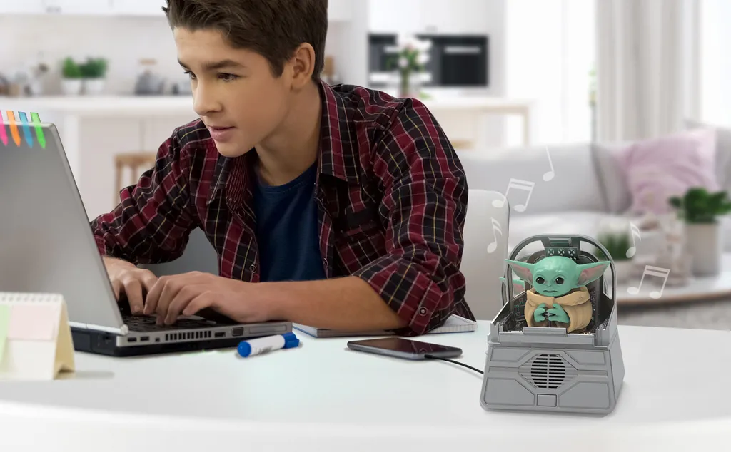 The Mandalorian IHome Star Wars Mandalorian The Child Dancing Bluetooth-Lautsprecher 24 Cm IHM-MD-067BY – Bild 3