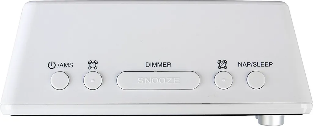 AudioAffairs Radiowecker Mit PLL UKW Lautsprecher, 2 Weckzeiten Mit Snooze-, Nap- Und Sleep-Timer – Bild 8