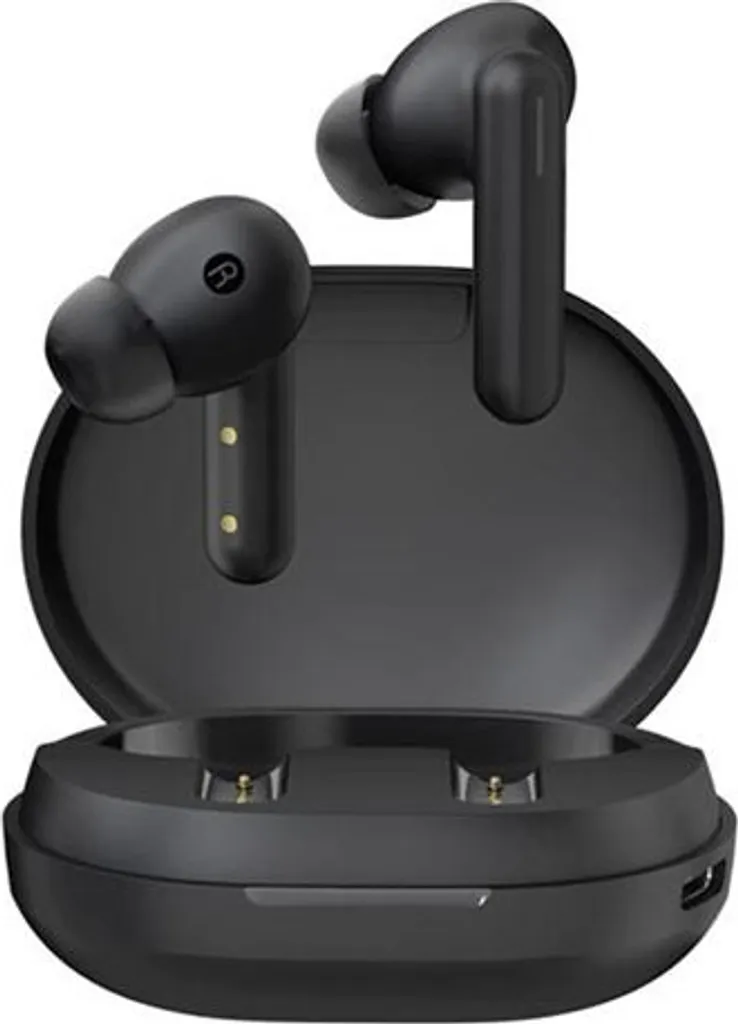 Haylou In Ear Kopfhörer GT7 Neo Bluetooth Headset Rauschunterdrückung Kopfhörer 20h Dauer Laptop Mac Handy Tablet Schwarz