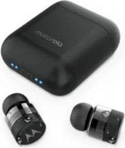 Motorola Sound Vervebuds 120 SH61- Drahtlose Ohrhörer - Bluetooth - Wasser- Und Schweißfest - Schwarz