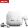 Lenovo LP40 TWS Ohrhoerer Bluetooth 5.0 True Wireless-Kopfhoerer Touch Control Schweissfester Sport-Headset In-Ear-Kopfhoerer Mit Mikrofon 300mAh Ladekoffer