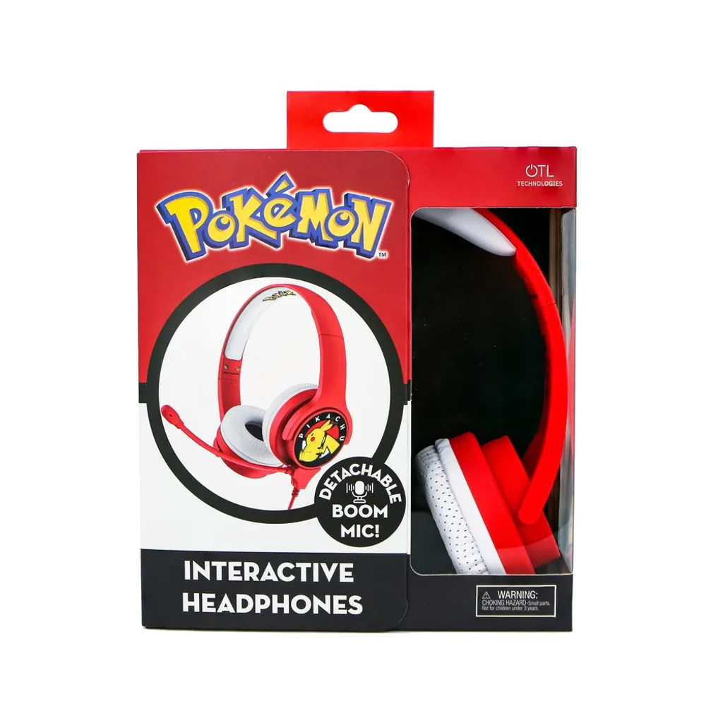 NINTENDO POKEMON Interaktiver Kopfhörer/Headset On-Ear 85/94dB Boom Mic – Bild 14