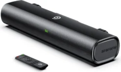 Ultimea Soundbar PC Mini Soundbar 50W/105dB TV Soundbar 16 Zoll Bluetooth Lautsprecher Mit Optik AUX USB