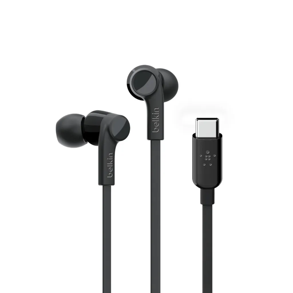 Belkin Rockstar In-Ear Kopfhörer Mit USB-C Connector, Schwarz – Bild 3