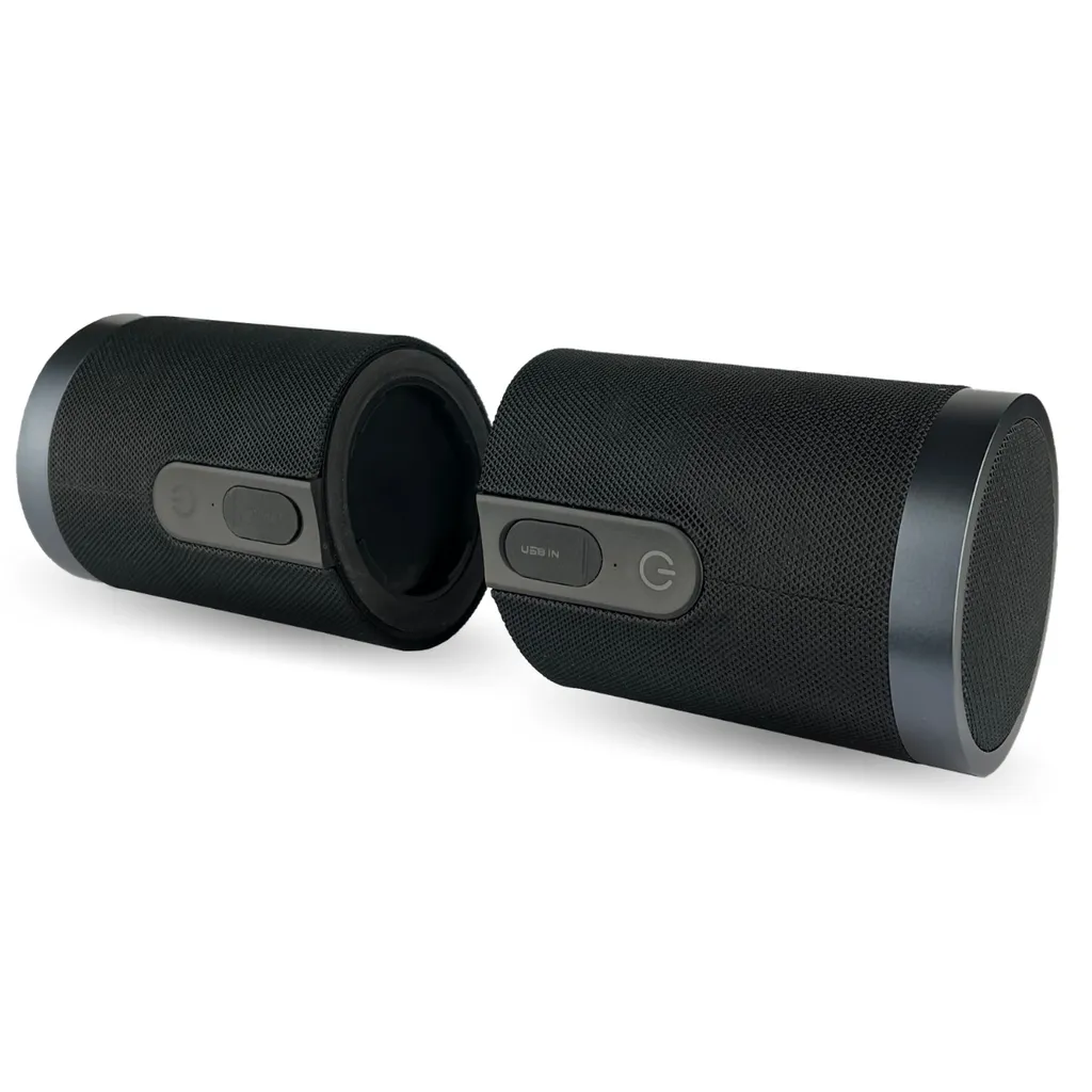 Fontastic Exclusive Exclusive 2in1 TWS Lautsprecher Pisa, Sw 360° Raumklang, Split-Design, 20Watt, IPX6 – Bild 3